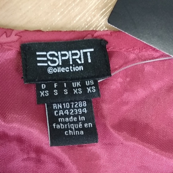 ESPRIT Collection Pleated Flower Cami Top Blouse XS - Picture 12 of 13